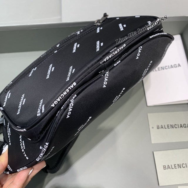 Balenciaga專櫃經典爆款男女同款腰包 巴黎世家帆布胸包腰包 fyj1687